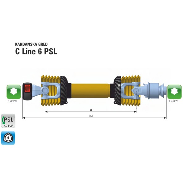 KARDAN C6 PSL kk860(1160) RK LEVI