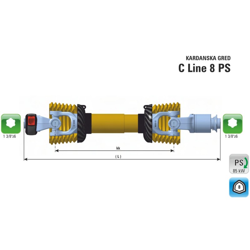 KARDAN C8 PS kk660(1030) MULČAR