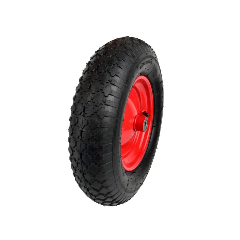 KOLO SAMOKOLNICE  4.00 x 8 2PR (do 210kg) rdeča